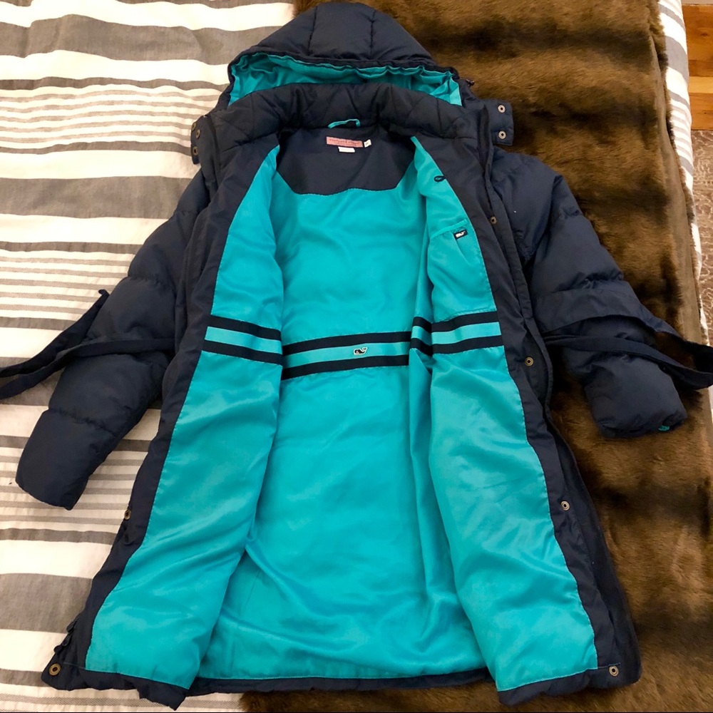 Vineyard Vines Harvest Down Coat XS